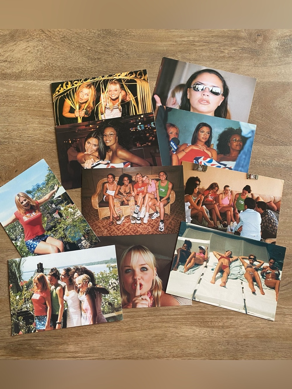 10 Official Spice Girls Collectable Pictures